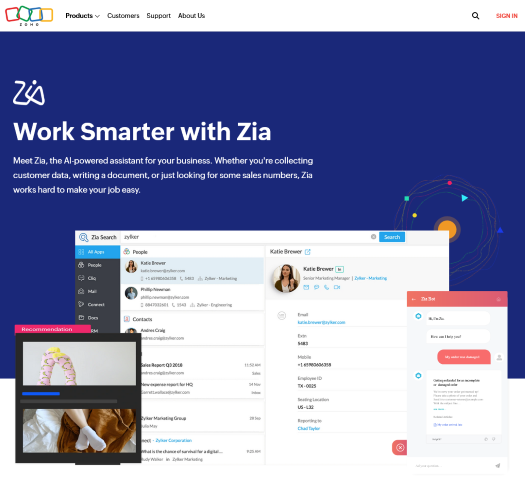 Explore how Zia