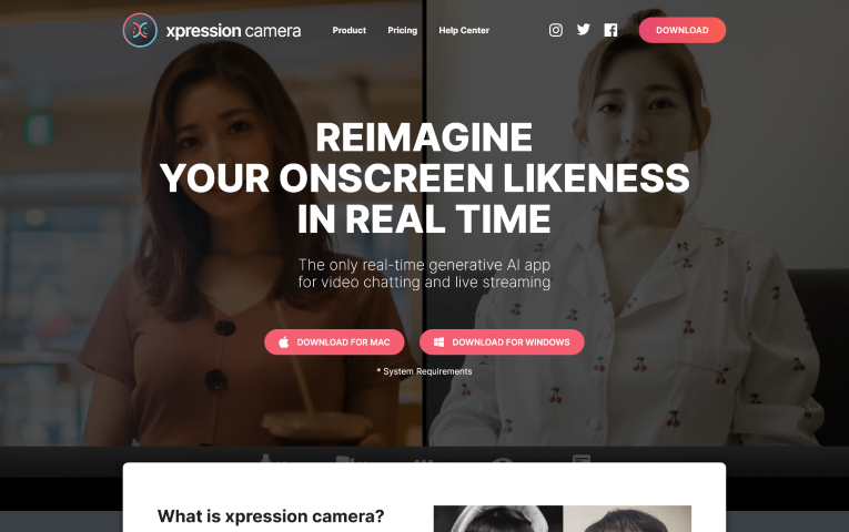 Explore Xpression Camera