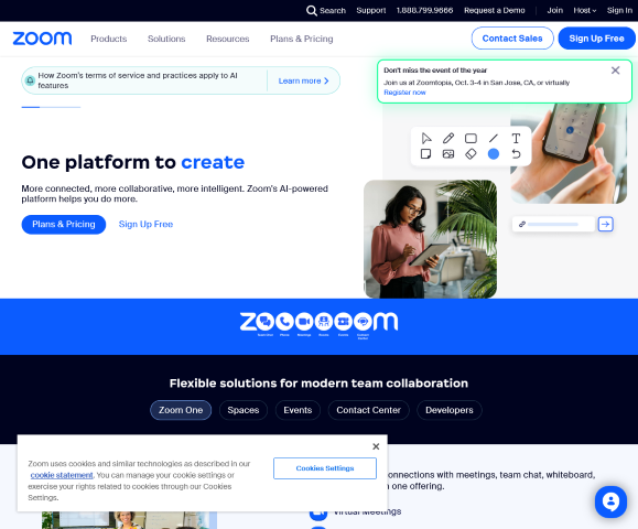 Explore Zoom's advanced features designed for effective teamwork and productivity. Learn how it works