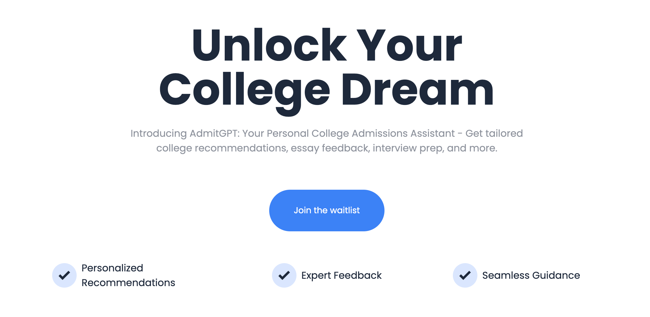 Revolutionizing College Admissions: AdmitGPT AI Application Review
