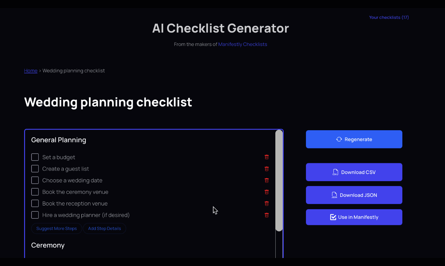 Revolutionize Your Process with Checklistgenerator AI: An AI-Powered Tool