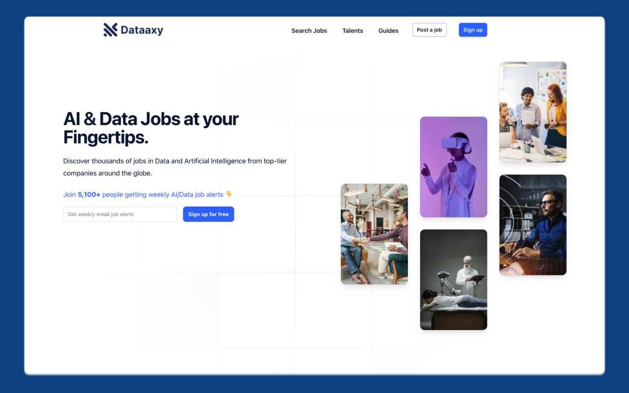 Dataaxy: Revolutionizing Data & AI Job Search
