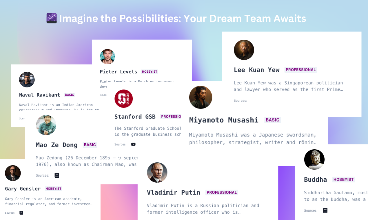 Dreamteam AI: Revolutionizing Learning with AI Mentor Teams