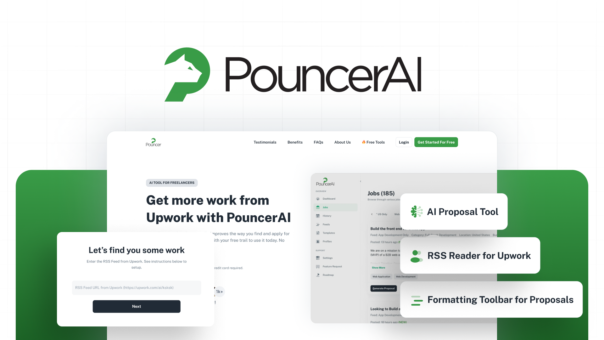 PouncerAI - Revolutionizing Upwork Profiles with AI Optimization