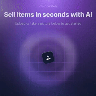 Sell Items in Seconds with AI: A Game-Changing App by VENDOR