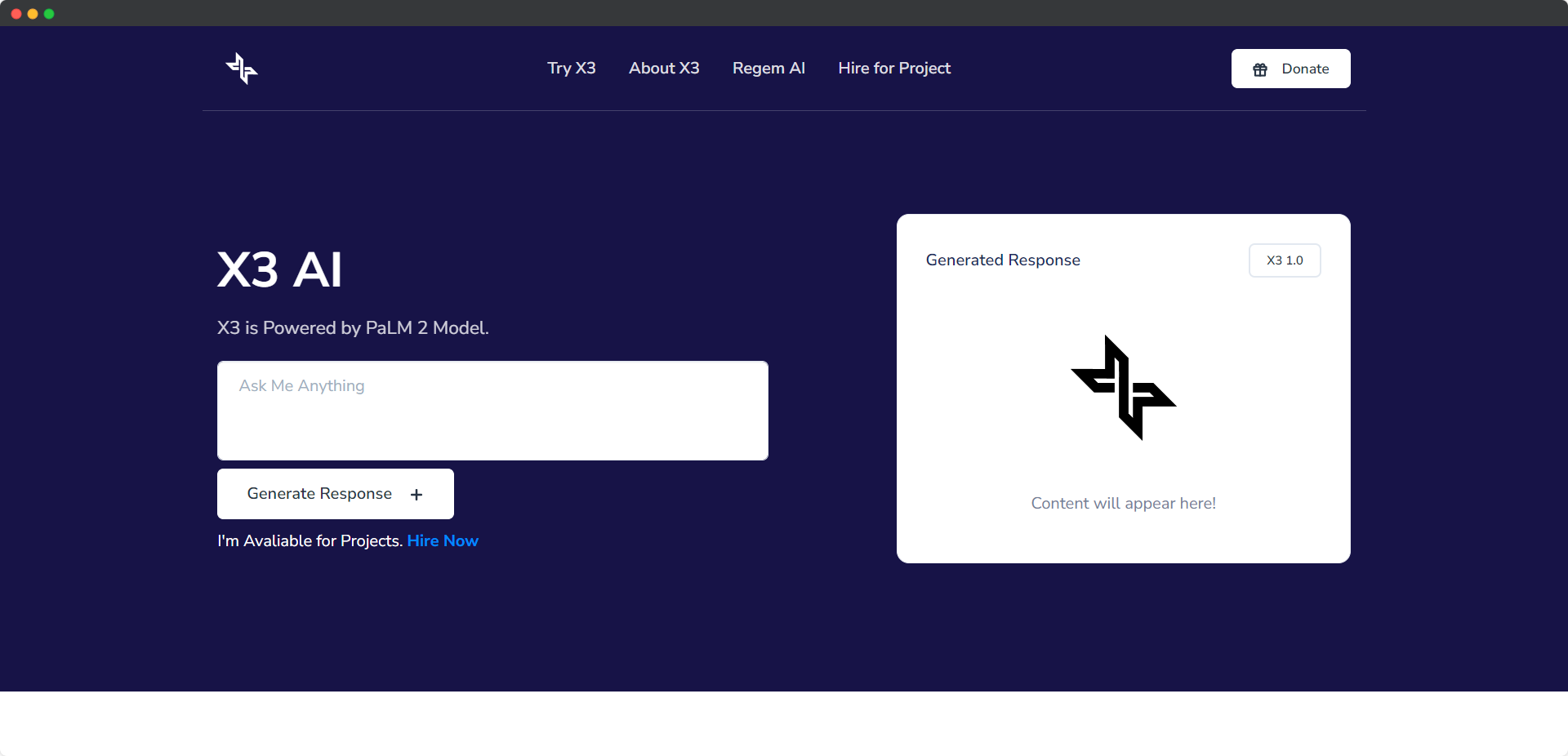 An In-depth Look at X3 AI: Your Free & Powerful AI Companion